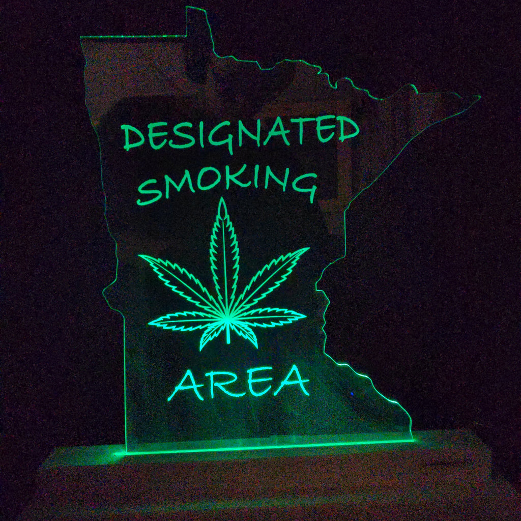 Designated Smoking Area (standard LED)