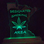 Designated Smoking Area (standard LED)