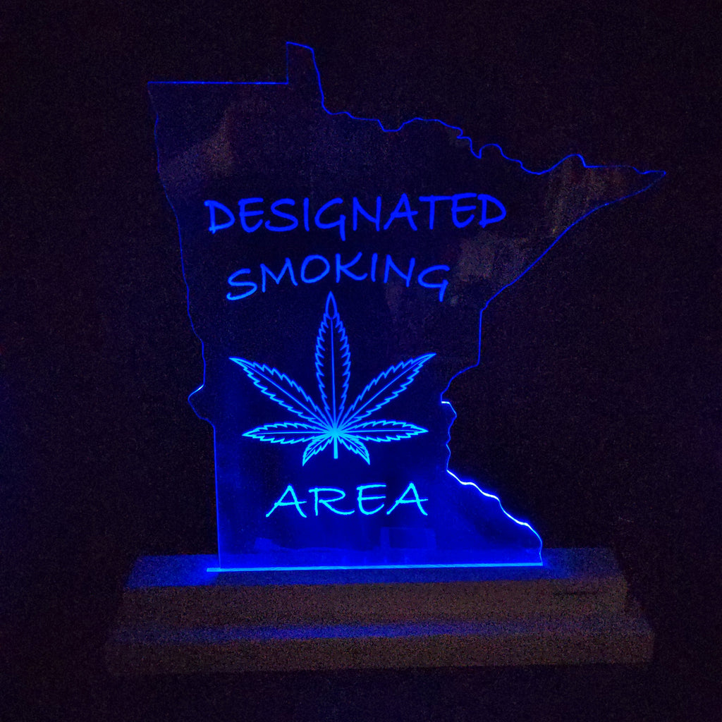 Designated Smoking Area (standard LED)