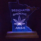 Designated Smoking Area (standard LED)