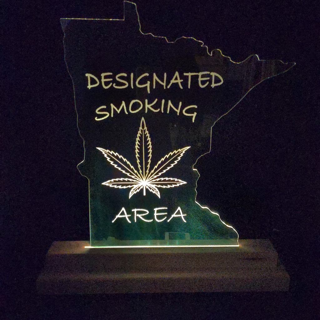 Designated Smoking Area (standard LED)