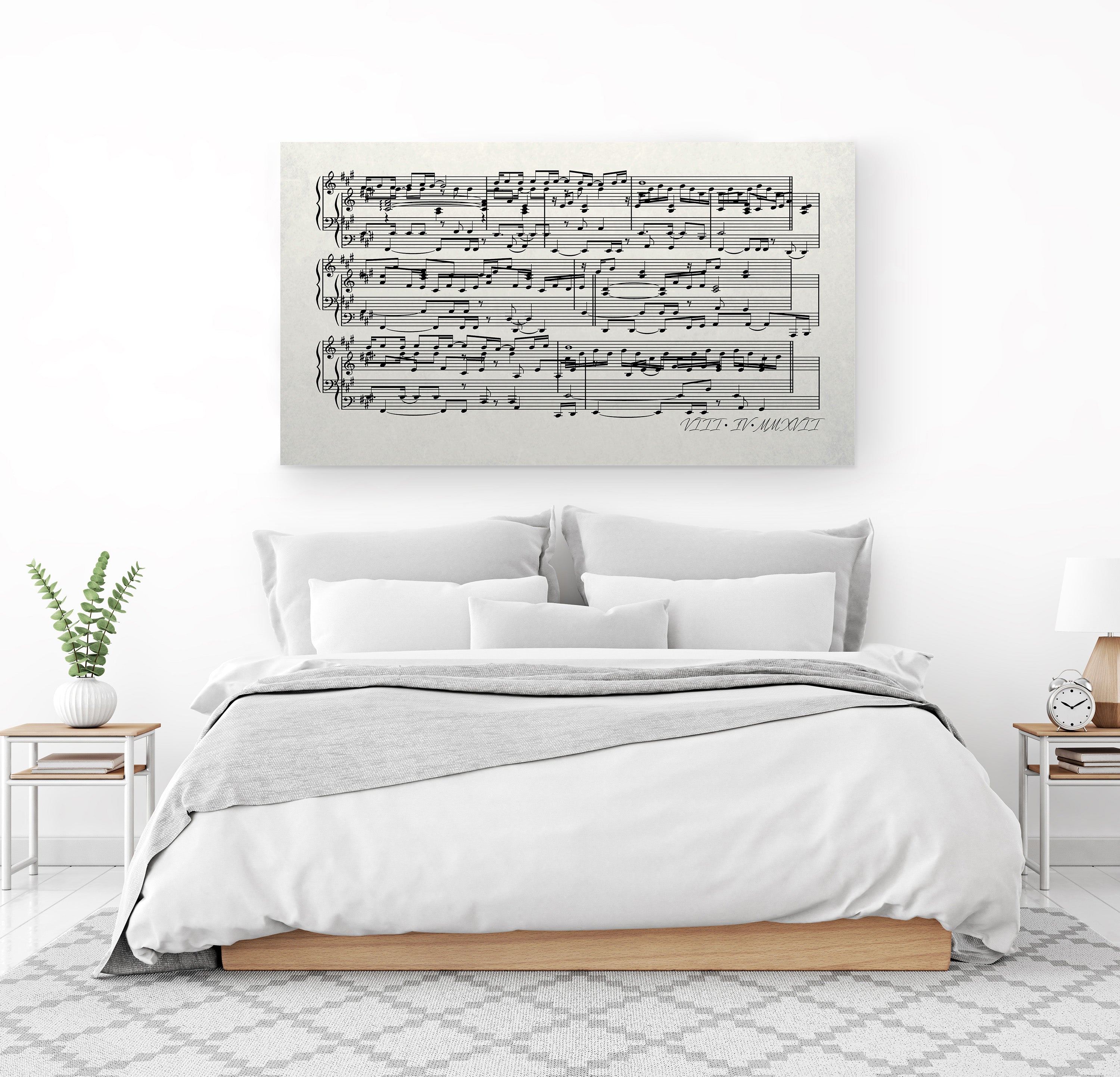 First Dance Lyrics On Canvas - Custom Made With Your Wedding Song
