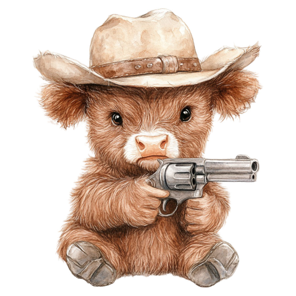 Cute Western Highland Cow